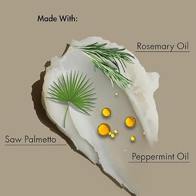 As I Am Rosemary Shampoo 8 oz - Scalp Treatment for Hair Density - with Biotin & Saw Palmetto
