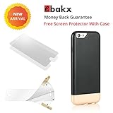 iPhone 6s Case, Ebakx [Luxarious] Hard and Fast for Apple iPhone 6 / iPhone 6s Case [Pc Case and Clear Screen Protector for Mobile Phone] Black