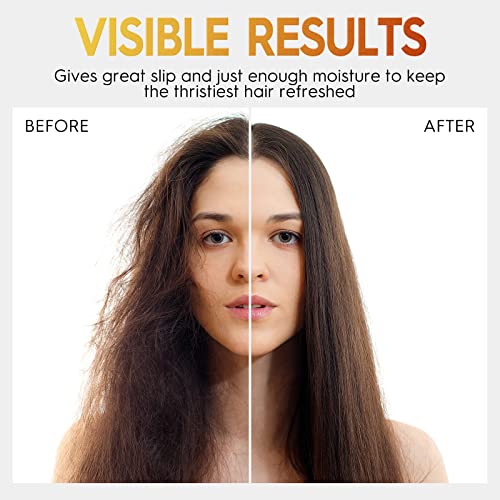 Mchoix Leave-In Conditioner Moisturizes Rough Hair, Essence Spray To Repair And Improve Damaged Hair And Moisturize Hair #TOP4