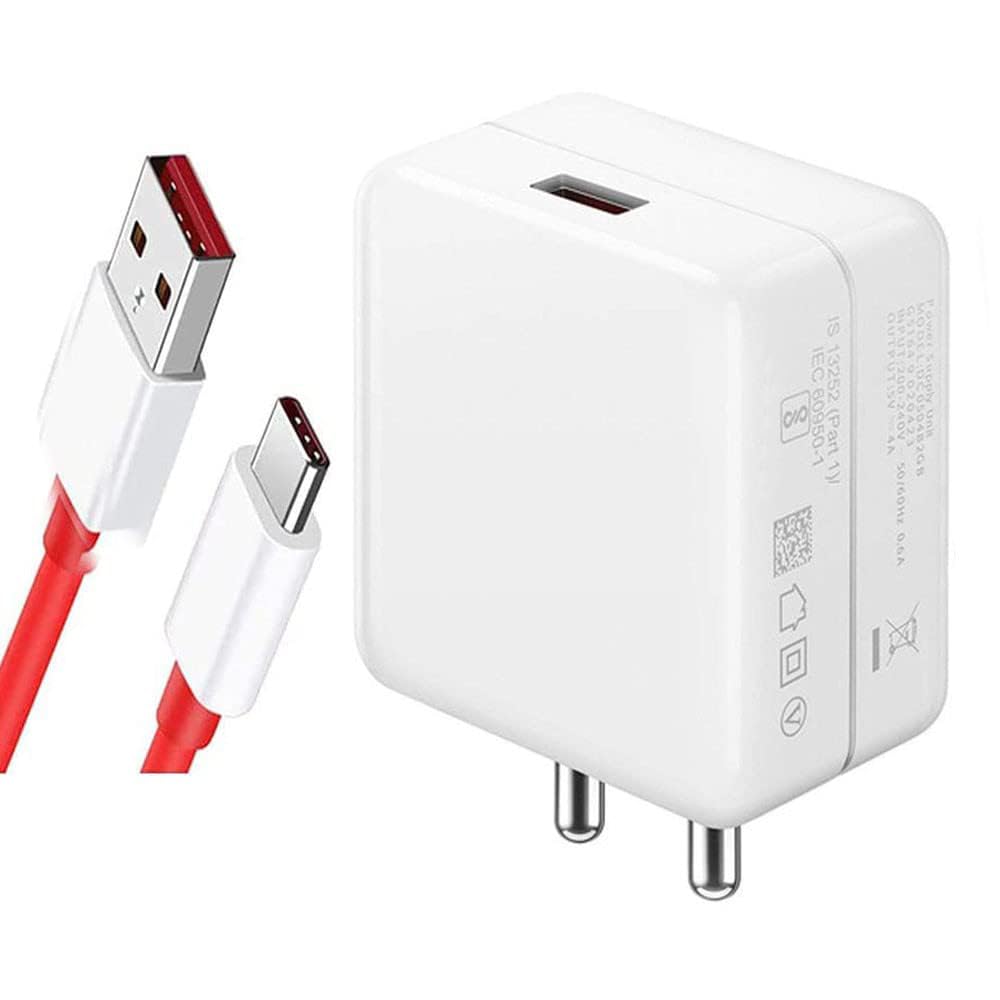 80W Type-C Charger for Op-po Reno14 F Original QC Adapter Type C 3.0A High Speed Fast Turbo Charge QC 3.0 Smart SinglePort with 1m Type-C Red Charging & Sync Cable (White, Dash, SE.AN9)-image-28