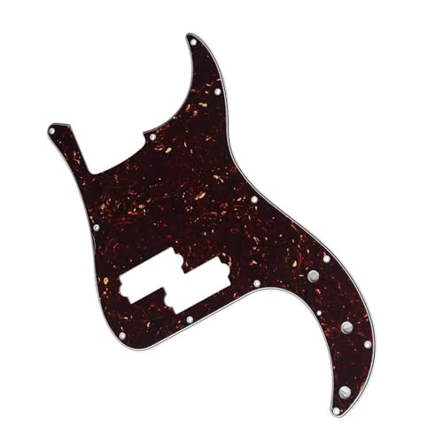 Portable Electric Guitar Pickguard Electric Guitar Pickguard For 13 Holes Four Strings Accessories(2)