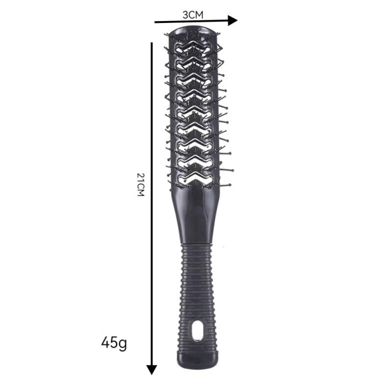 Shunfa Sided Comb for Hair Styling Straight Curly Creates Fluffy Frizz