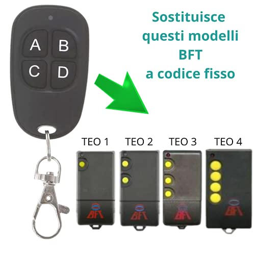 PATABIT 2X Telecomando Cancello Universali |