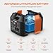 EnginStar Portable Power Station 300W 296Wh Battery Bank with 110V Pure Sine Wave AC Outlet for Outdoors Camping Hunting and Emergency, 80000mAh Backup Battery Power Supply for CPAP