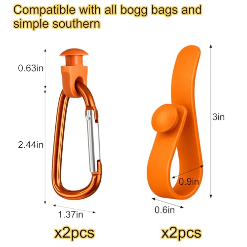 Image of Mity rain Key Holder for Bogg Bag, Accessories for Bogg Bags Original X Large, Insert Charm Carabiner Keychain for Beach Bag