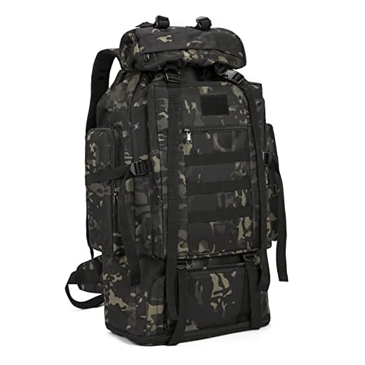 What color backpack should i get KXBUNQD 100L Waterproof Military Tactical Backpack
