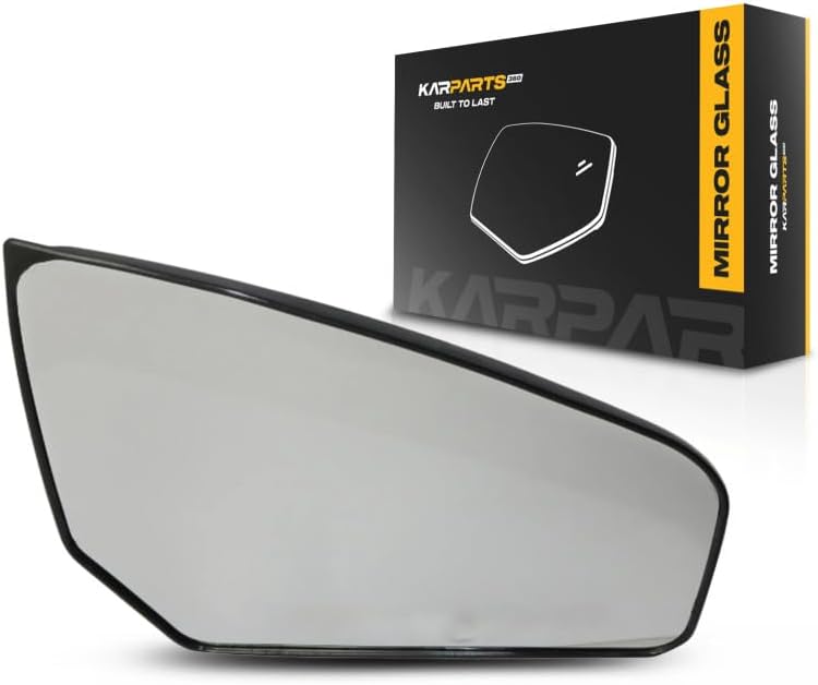 For Nissan Sentra 2007 08 09 10 11 2012 Mirror Glass Passenger Side | Non-Heated | w/Backing Plate | Convex Glass Type | Replacement For 96301ET04E | NI1325102