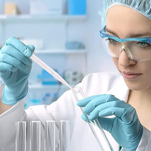 Image of Premium 3ml Transfer Pipettes(Pack of 100Pcs), Clear Plastic Graduated Dropper with 0.5ml Markings, Strong Suction Laboratory Pasteur Pipette for Liquid Transfer, Paint Crafts, Experiments