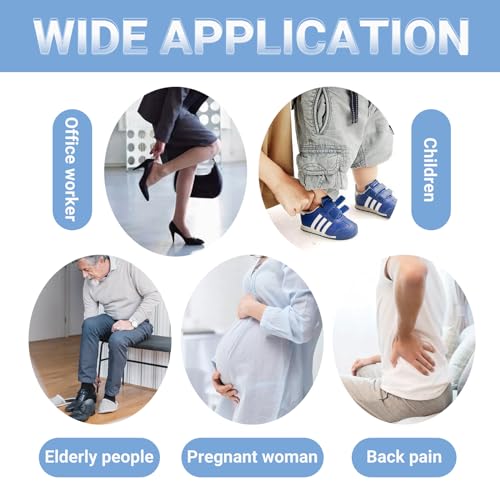 Quelcc 16cm Schuhlöffel Klein, Schuhanzieher Metall Edelstahl Shoe Horn, Schuhlöffel mit Löchern zum Aufhängen für Alle Fußgrößen für Männer, Frauen, Kinder