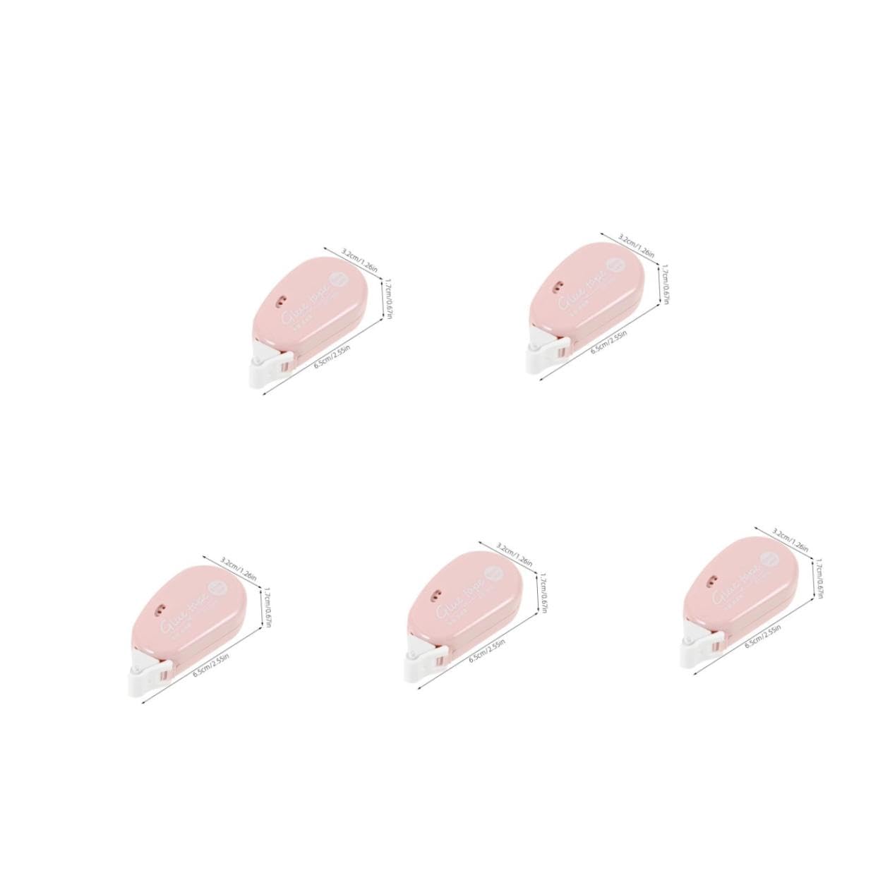 SEWACC 20piezas Cinta Adhesiva Doble Cara Cinta De Pegamento Roller Recarga para Scrapbooking Adhesivos Transparentes De Alta Resistencia para Manualidades y Oficina