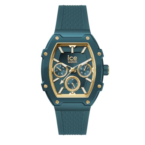 ICE-WATCH - Ice boliday Verdigris Alu - Montre Verte en Aluminium pour Femme avec Bracelet en Silicone - 023805 (Small)