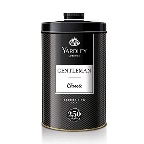 Image of Yardley gentleman Classic talc 400gm, Black