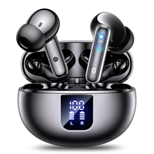 Wireless Earbuds ANC&ENC Bluetooth 5.4 Earphones in Ear Transparency Mode