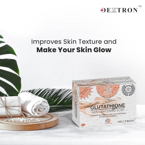 Image of Glutathione Skin Lightening Soap Vitamin C & E Soap For Women & Men Skin Whitening Soap For All Skin Types(PACK OF 9)