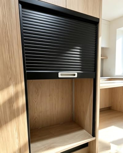 Buffet coulissant avec porte pliante plastique pour petits espaces défilants - 8