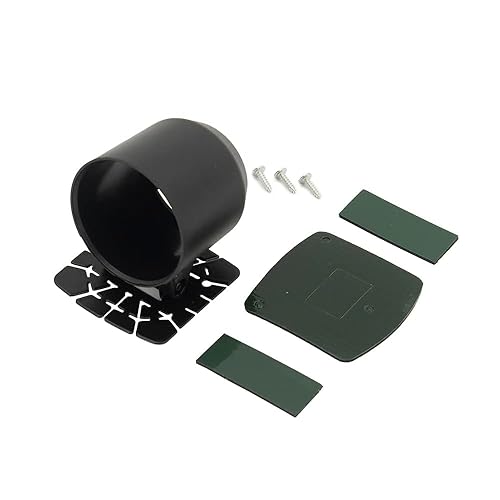 Miniatura 23 de Medidor universal de temperatura del agua de 2.047 in 0-300F (-17 ~ 187C) LED digital rojo electrónico DC12V para automóvil automotriz con adaptador