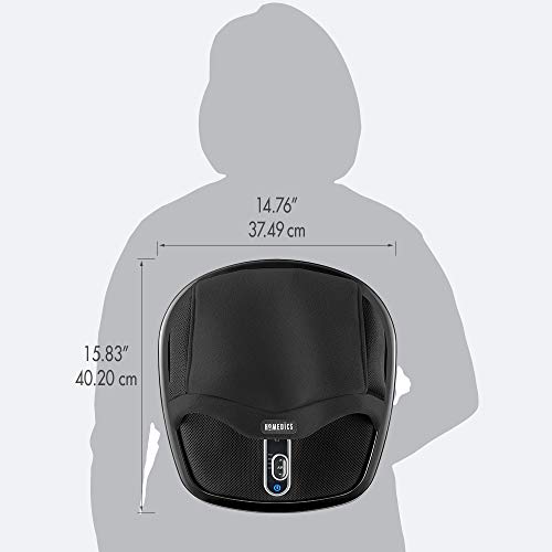 Homedics Shiatsu Air Max Foot Massager With Heat Padded Two Massage Styles Adjustable Intensity, Black, 1 Count #TOP7