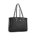 WENGER RosaLyn Laptoptasche - Handtasche mit 14'' Laptopfach Kunstleder Business Damen - Schwarz