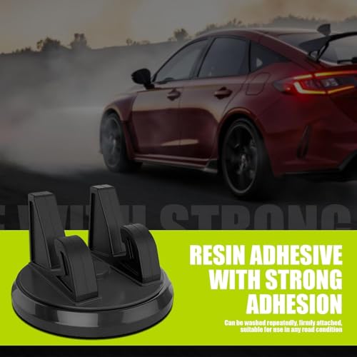 Image of Car Dashboard Anti-Slip with Mobile Phone Holder and Number Display Strip, Multi-Compartment Dashboard Organizer Pad (Car Phone Holder)