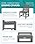 SERWALL 7-Piece Outdoor Dining Set, 60" - 83" Expandable Outdoor Dining Table and 6 HDPE Chairs, All Weather HDPE Outdoor Furniture Set for Backyard, Garden, Grey