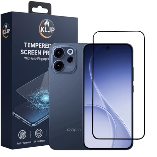 Image of Military-Grade Gorilla Tempered Glass For Oppo Reno 15C 5G (Pack of 1) With Installation Kit | Edge to Edge Coverage | Black