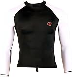 Madness Kinder Rashvest L S Lycra Kid UV-geschützt Rash Vest S Schwarz