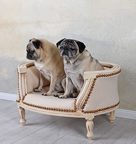 Hundesofa Katzensofa Liege Hunde Katze Bank Hundebett Katzenbett Couch Barock cat700d18 Palazzo Exklusiv