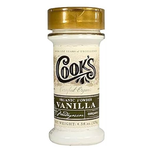 Cook's Organic Pure Vanilla Powder 4.5 oz.