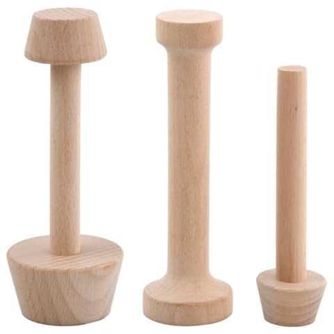 Azonelife Wooden Tart Tamper Set Cover