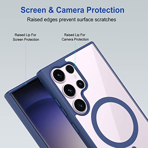 Image of Zapcase Back Case Cover for Samsung Galaxy S26 Ultra 5G | Compatible for Samsung Galaxy S26 Ultra 5G Back Cover | Scratch-Resistant Back Cover | Navy Blue