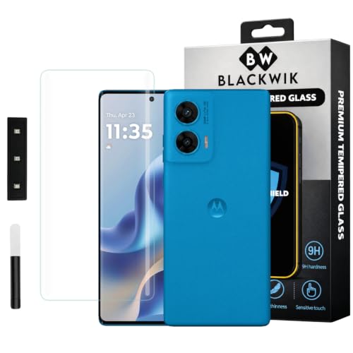 Image of Blackwik UV Curved Tempered Glass for Moto G96 5G | 1-Pack