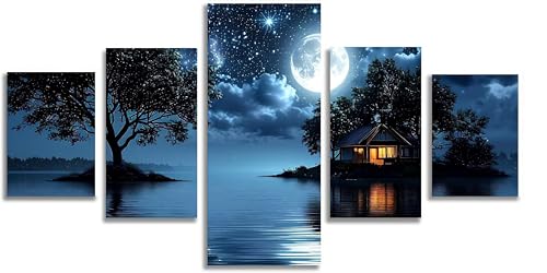 Kit Complet Diamond Painting Arbre 5D Mefooge F808 | Broderie Diamant Adulte pour Loisir Créatif DIY