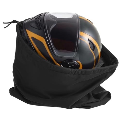 Sorcristy Large Capacity Lightweight Drawstring Bag 1718 inches Helmet Protection Storage Welding Motorcycle Hood Bag with Drawstring Locking Microfiber Large Lightweight Bags for Helmet Storage