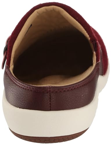 Image of Spenco Women's Ashton Wool Slide,Burgundy, 7