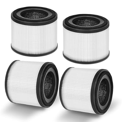 4 Pcs H7120 Replacement Filter Compatible with GoveeLife H7120 Air Purifier