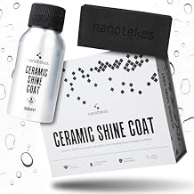 Nanot ekas Ceramic Shine Coating Car, Nano 9H Hydrophobic Coating for Car Body Paint Protection, 50 ml