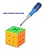 Topsung YJ Yulong Stickerless Speed Cube 3x3 Smooth Magic Cube Puzzle Colorful with Tripod Base