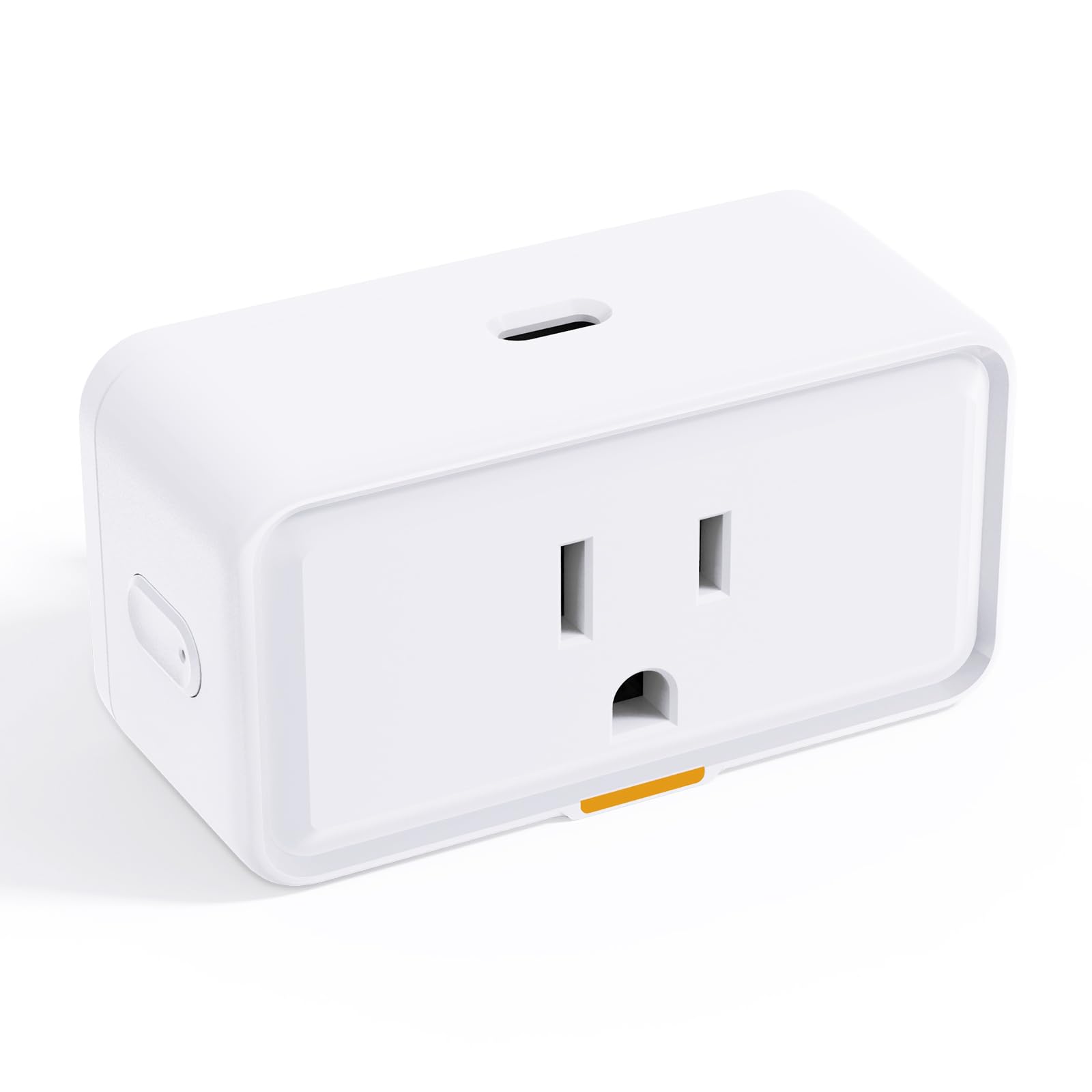YIFAN Smart Plug 15A, Smart Home WiFi Outlet with USB C Port, C Smart Series Tuya Smart Outlet with RF433/APP Remote Control, Compatible with Alexa, Google Home, No Hub Required, 2.4G WiFi Only