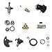 GY6 Cylinder Rebuild Kits Trkimal 47mm 80cc Big Bore Upgrade Kits for 49cc 50cc 139QMB Engines 69mm Valve scooter moped parts, GY6 Engine parts(69mm Valve Length)