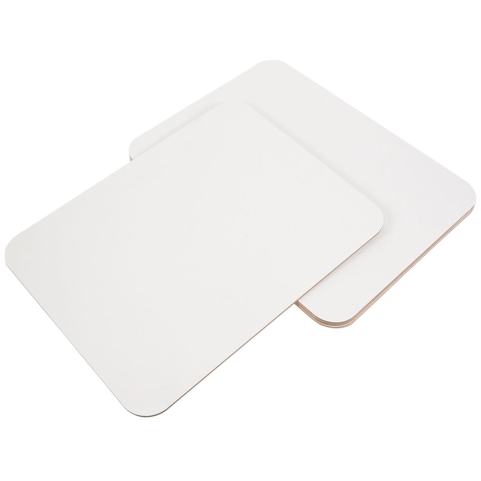 5 Stück Doppelseitige Mini Whiteboards Abwischbare Tisch Notiztafeln für Praktische Schreibtischtafeln Wiederverwendbare Kompakte Schreibtafeln für Büro und Zuhause