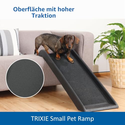 TRIXIE Rampe, Kunststoff/Sandpapier - schwarz 38 × 100 cm