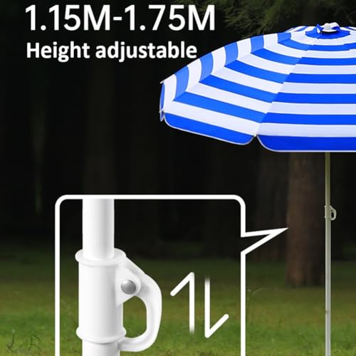 Sombrilla para balcón y piscina con protección UPF50+ 2