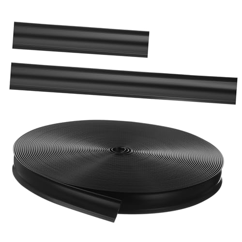 Moldura de carrocería en PVC negro de 50 pies para tapar tornillos y renovar tu autocaravana
