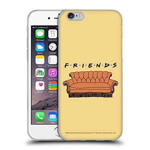 Head Case Designs HTPCR-IPH6-FRNDICO-COU Officially Licensed Friends Tv Show Couch Iconic Soft Gel Case Compatible cover