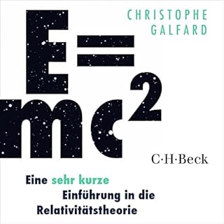 E=mc² - Eine sehr kurze Einführung in die Relativitätstheorie Titelbild