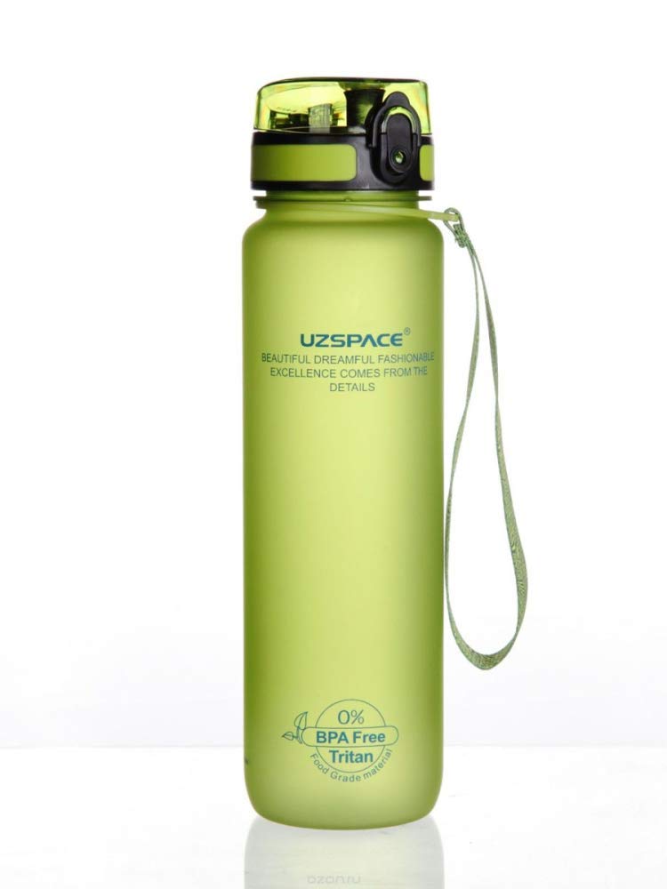 UZSPACE Botella Agua Deportiva,500ml/800ml/1000ml/1.5l, Tritan Botella Agua Sin BPA. Evitar Fugas de Agua y Ideal para el Ejercicio y los Deportes al Aire Libre — view 21