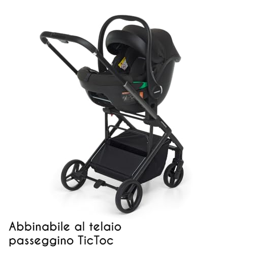 Foppapedretti Tictoc Seggiolino auto i-Size, Ebony - Immagine 2