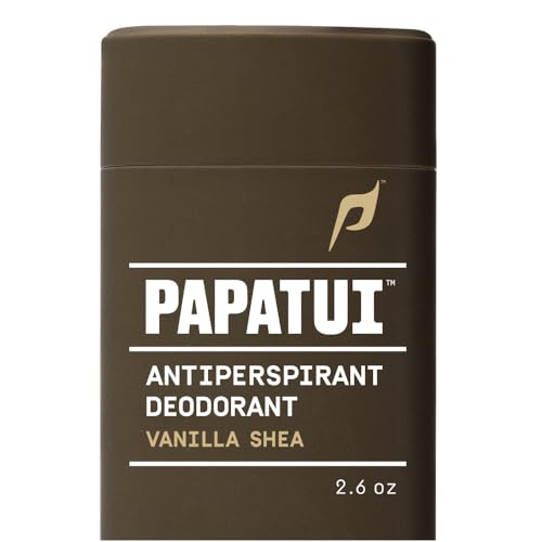PAPATUI by Dwayne Johnson Triple Action Antiperspirant for Men | Sweat Control, Odor Neutralizer & Skin Nourishing | Sandalwood Suede | 2.6 oz
