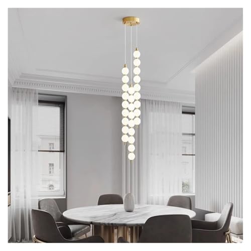 Lustre de salle à manger anti-éblouissement pour un salon lumineux et chaleureux
