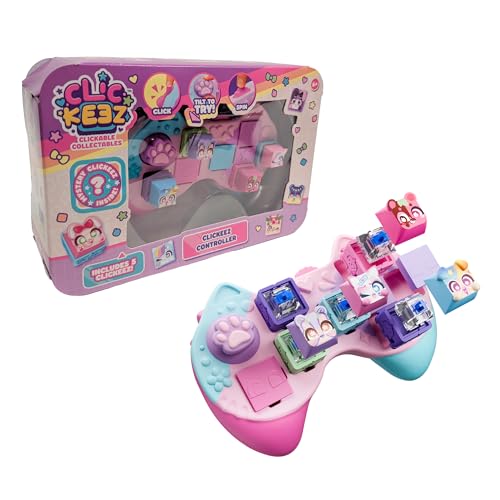 Bizak Clickeez Controller, Mando Gamer, Clickeez Exclusivos, Teclado Antiestrés y encajable, Diferentes temáticas coleccionables (64554324)